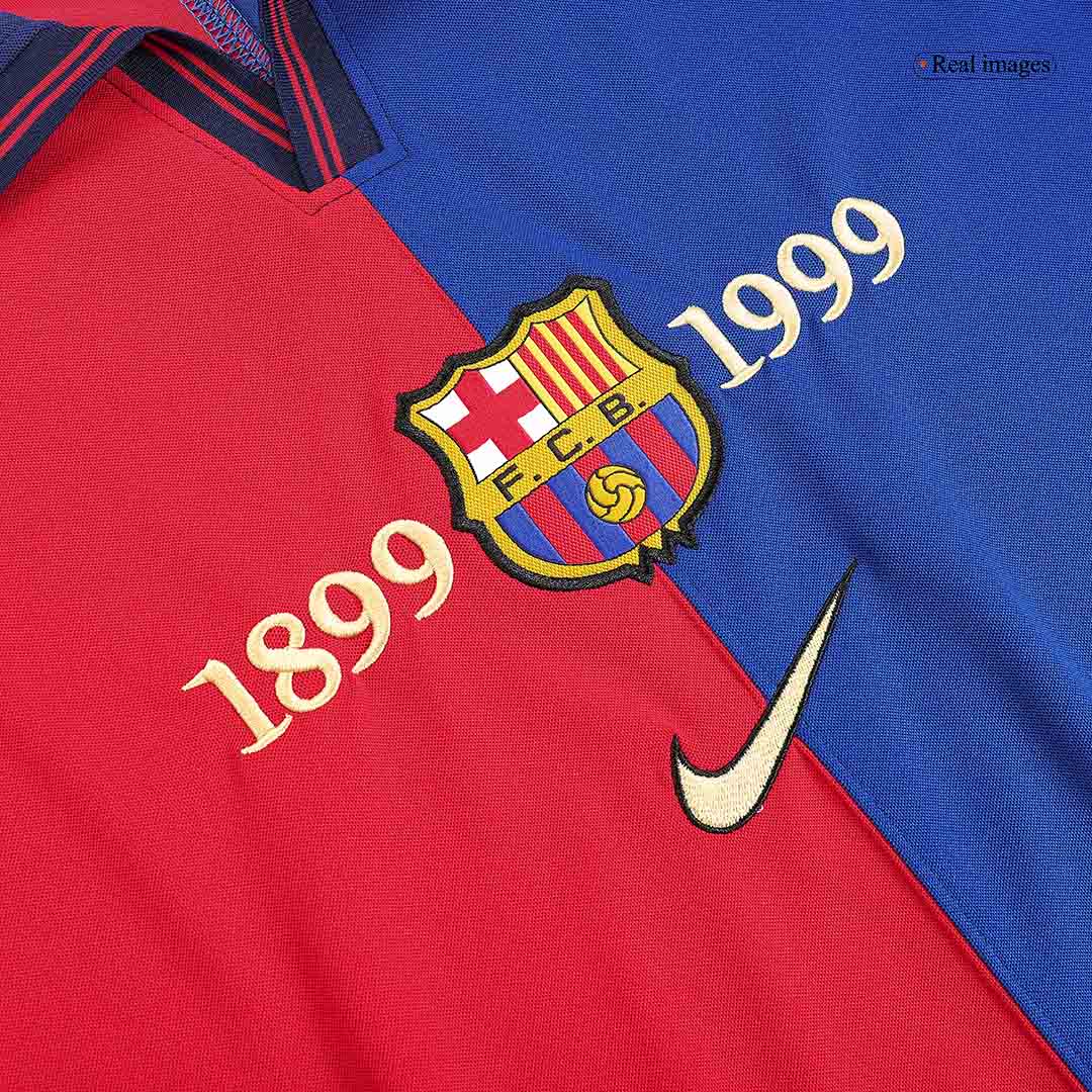Barcelona Home Retro Soccer Jersey 1999/00-The Jerseys Shop