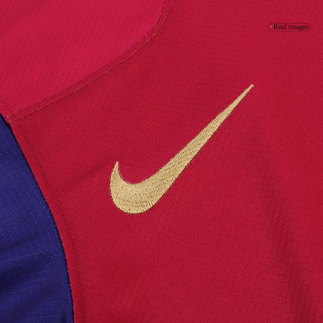 [Super Quality] Men's Barcelona LAMINE YAMAL #19 Home Soccer Jersey 2024/25 - Spotify Logo Without Text-The Jerseys Shop