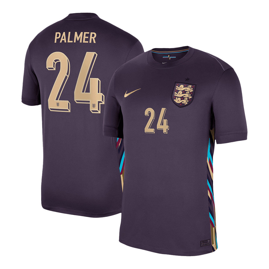 [Super Quality] Men's England PALMER #24 Away Soccer Jersey Euro 2024-The Jerseys Shop