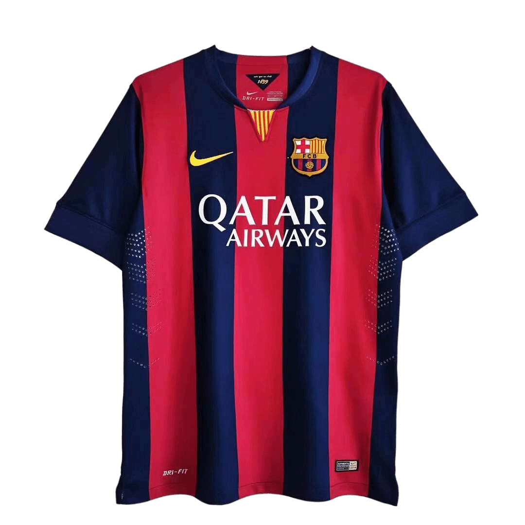 Barcelona MESSI #10 Home Retro Soccer Jersey 2014/15-The Jerseys Shop