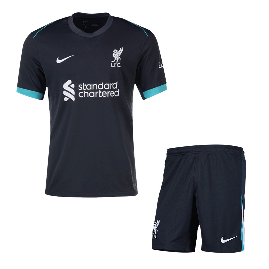 [Super Quailty] Men's Liverpool Away Jersey (Jersey+Shorts) Kit 2024/25 - Fans Version-The Jerseys Shop