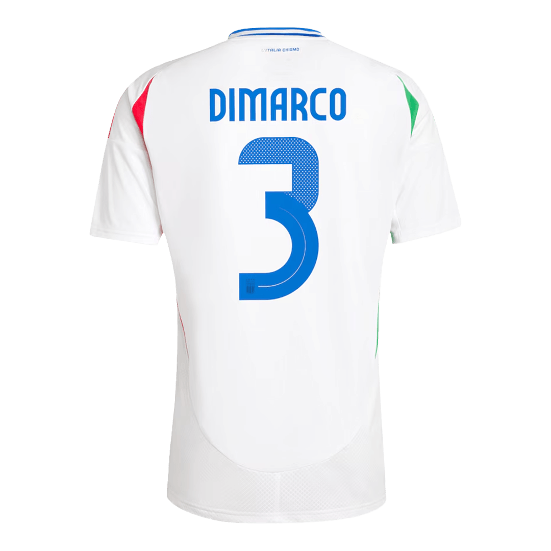 [Super Quality] Men's Italy DIMARCO #3 Away Soccer Jersey Euro 2024-The Jerseys Shop