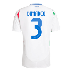 [Super Quality] Men's Italy DIMARCO #3 Away Soccer Jersey Euro 2024-The Jerseys Shop