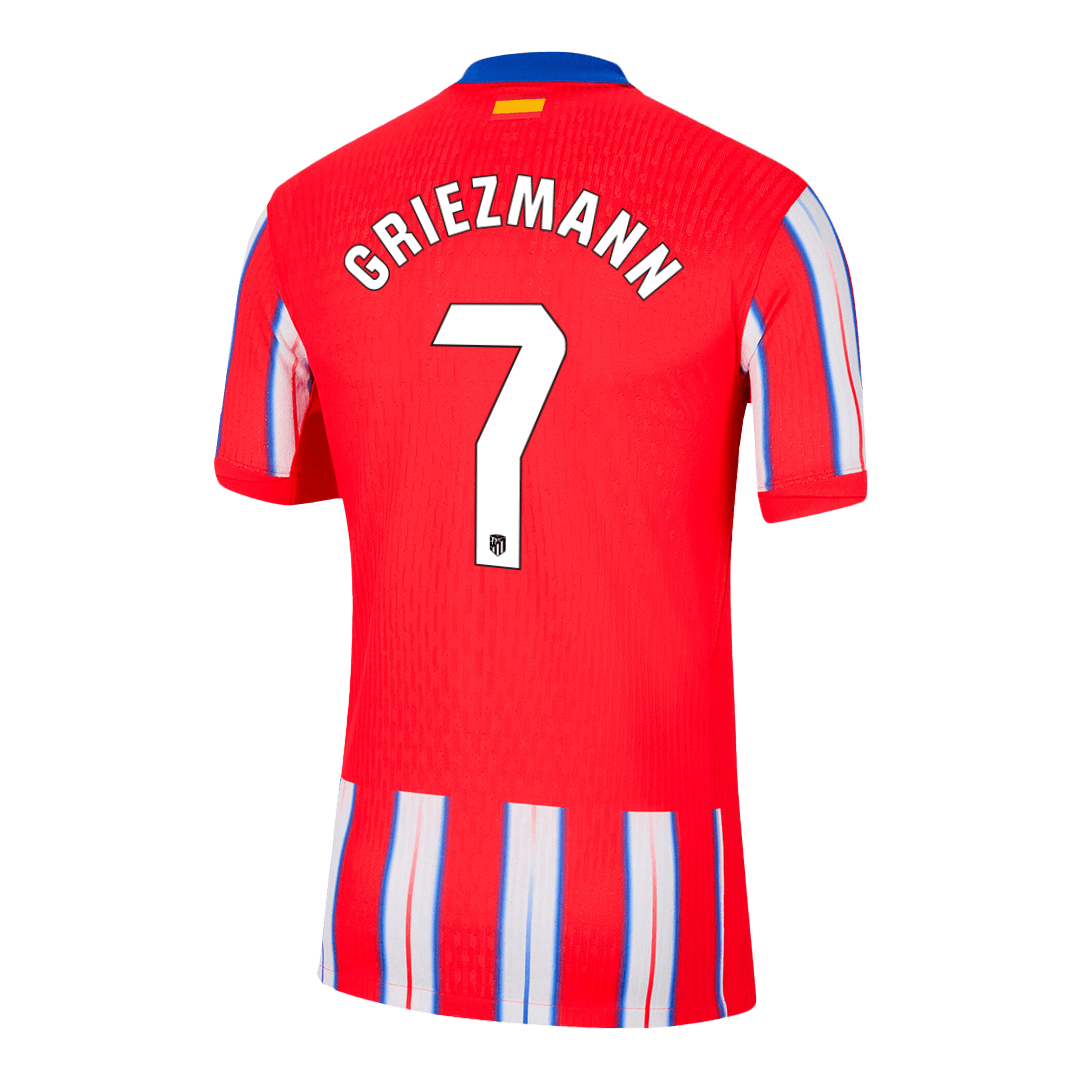 Atletico Madrid GRIEZMANN #7 Home Match Jersey 2024/25-The Jerseys Shop