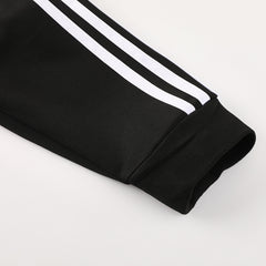 Manchester United Black Track Jacket 2024/25 For Adults-The Jerseys Shop