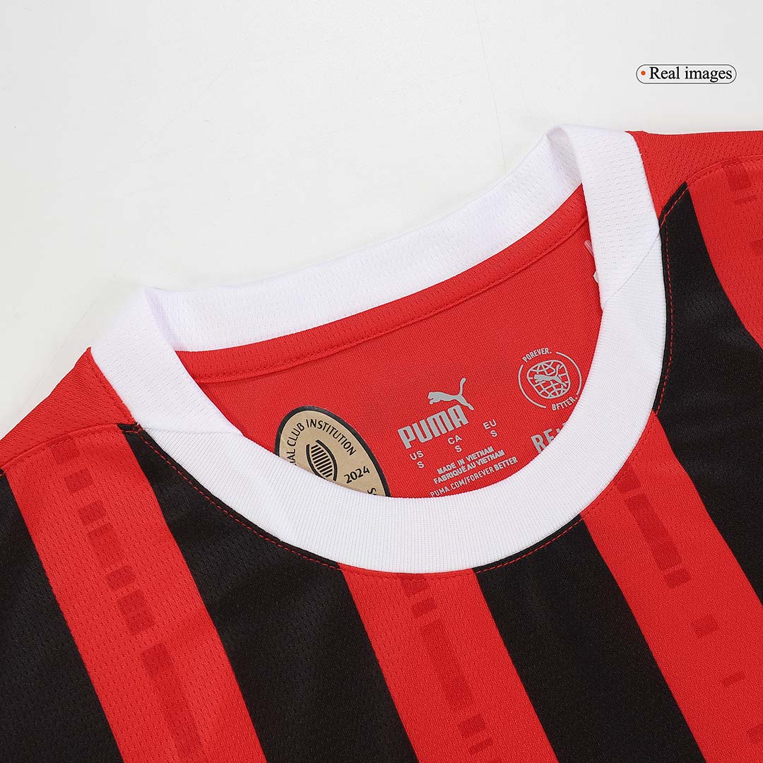 Men's AC Milan Home Soccer Jersey 2024/25-The Jerseys Shop