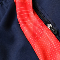 Manchester United 1/4 Zip Red Tracksuit Kit(Top+Pants) 2024/25 for Adults-The Jerseys Shop