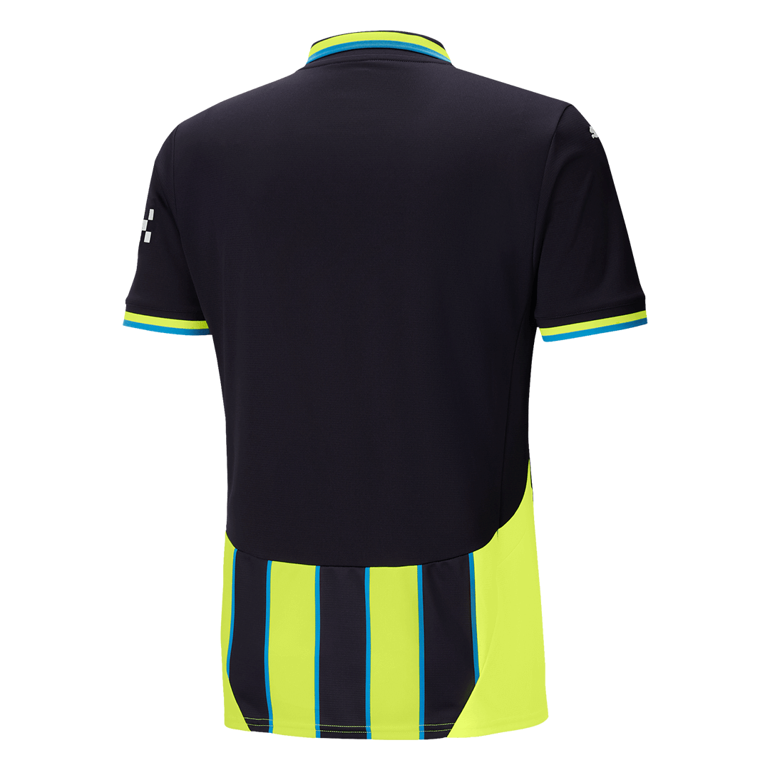 Men's Manchester City Away Soccer Jersey 2024/25-The Jerseys Shop