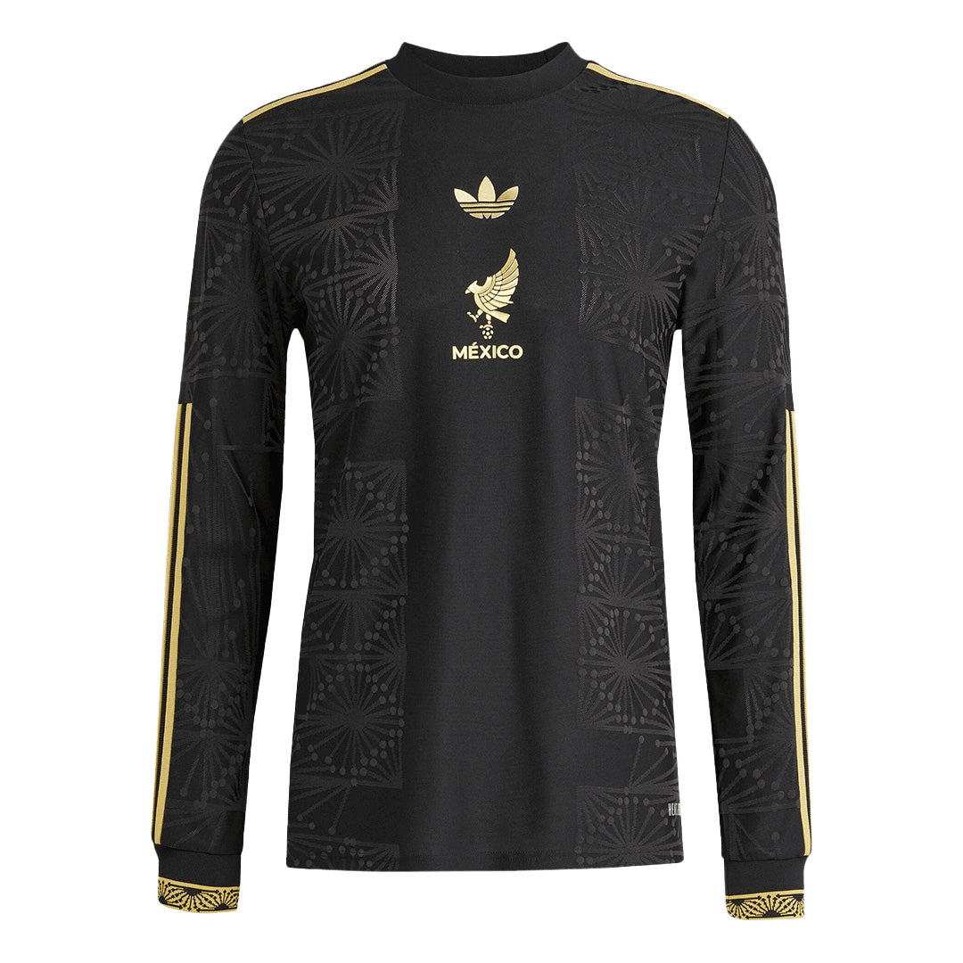 Men's Mexico Third Away Long Sleeve Soccer Jersey Gold Cup 2025 - Player Version-The Jerseys Shop