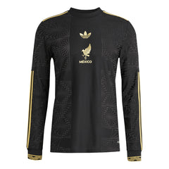 Men's Mexico Third Away Long Sleeve Soccer Jersey Gold Cup 2025 - Player Version-The Jerseys Shop