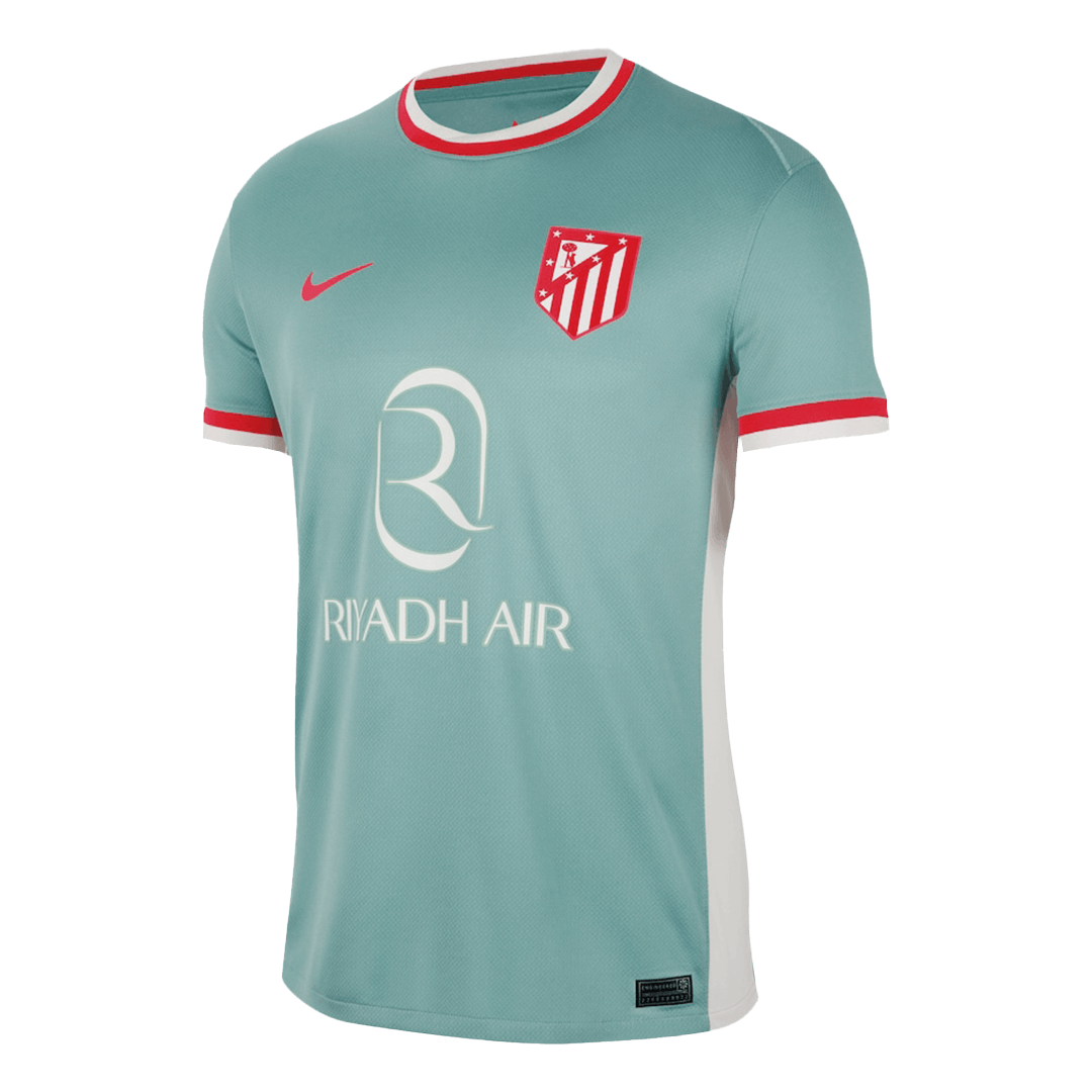 Men's Atletico Madrid J.ALVAREZ #19 Away Soccer Jersey 2024/25-The Jerseys Shop