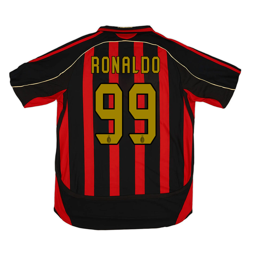 RONALDO #99 Classic AC Milan Home Jersey 2006/07-The Jerseys Shop