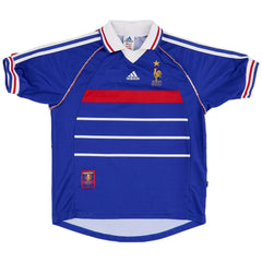 France ZIDANE #10 Home Retro Soccer Jersey 1998-The Jerseys Shop