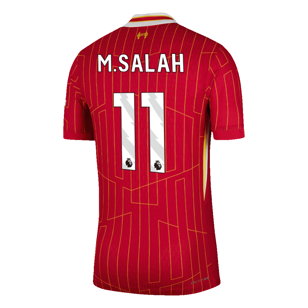 Liverpool M.SALAH #11 Home Match Jersey 2024/25-The Jerseys Shop