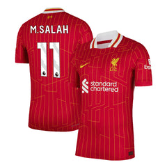 Liverpool M.SALAH #11 Home Match Jersey 2024/25-The Jerseys Shop