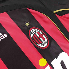 RONALDO #99 Classic AC Milan Home Long Sleeve Jersey 2006/07-The Jerseys Shop