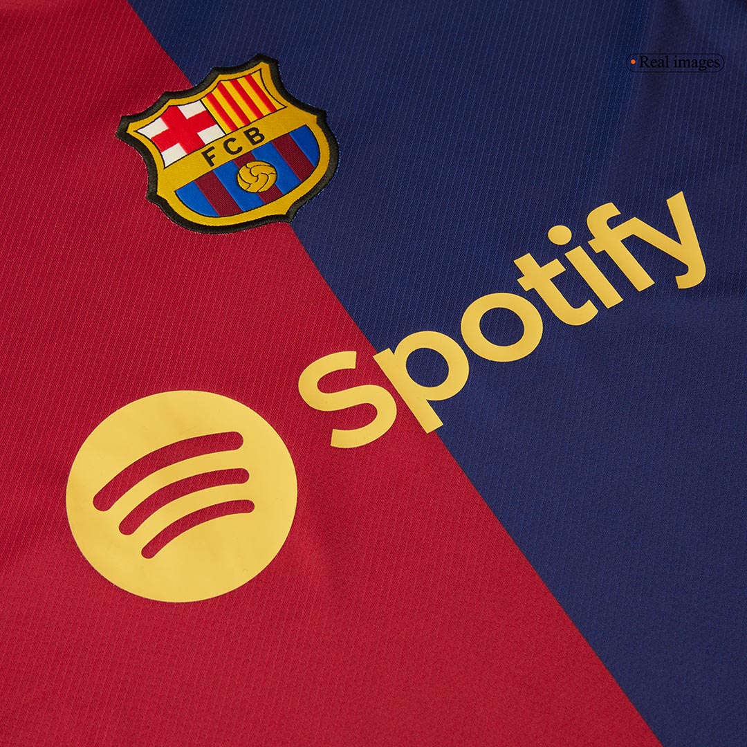 [Super Quality] Men's Barcelona 125th Anniversary Home Soccer Jersey 2024/25-The Jerseys Shop