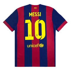 Barcelona MESSI #10 Home Retro Soccer Jersey 2014/15-The Jerseys Shop