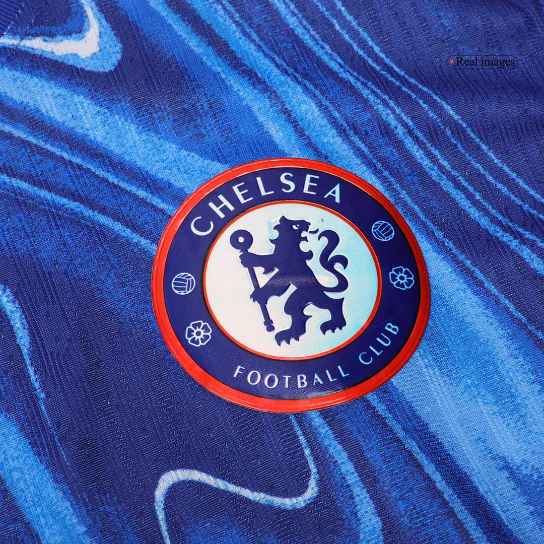 Men's Chelsea Home Jersey (Jersey+Shorts) Kit 2024/25 - Player Version-The Jerseys Shop