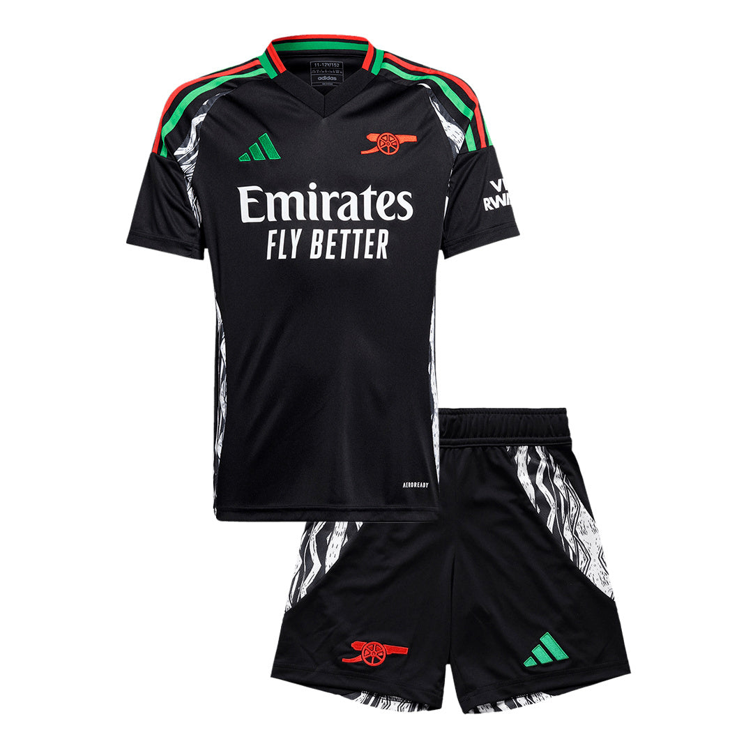 Kid's Arsenal Away Jerseys Kit(Jersey+Shorts) 2024/25-The Jerseys Shop