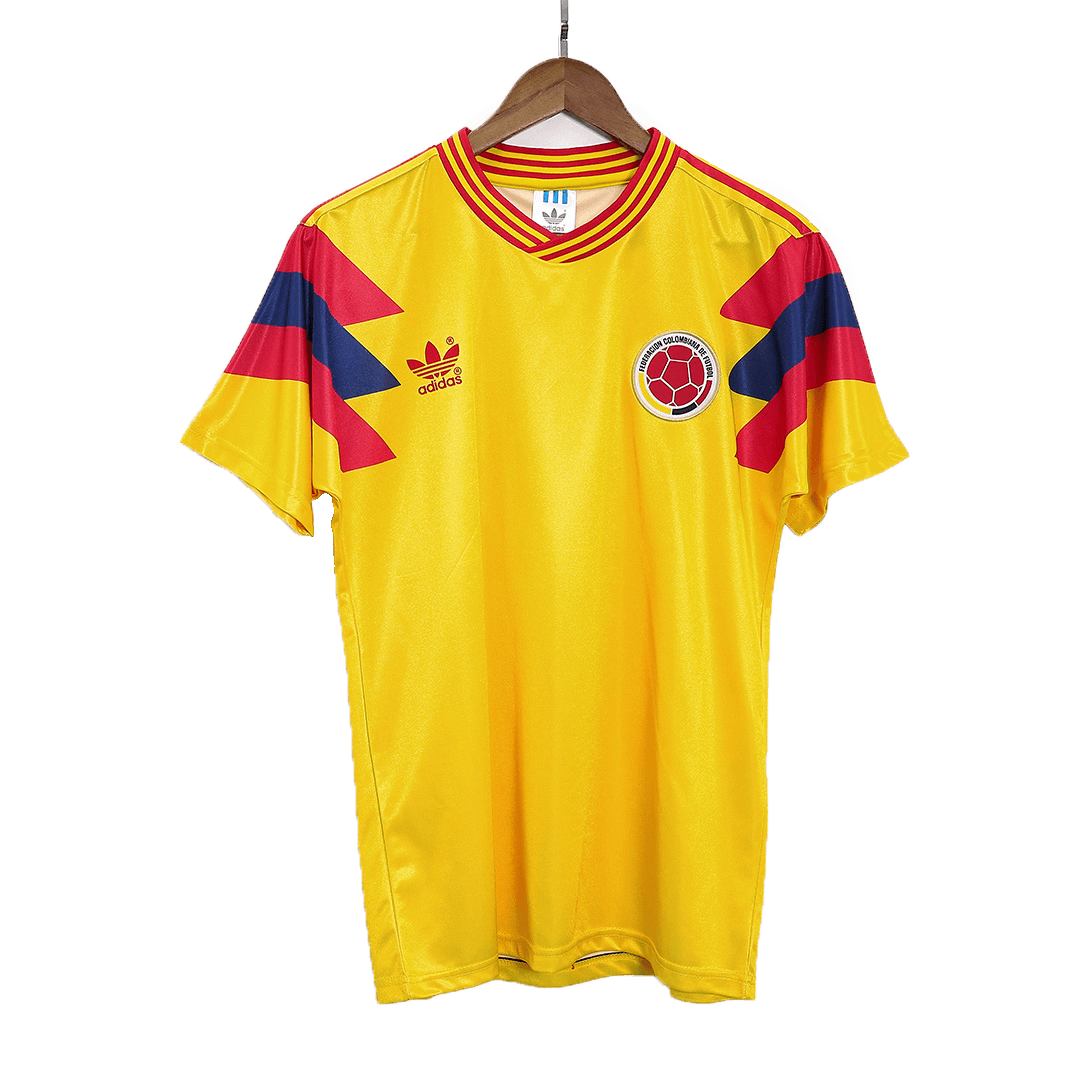 Colombia Home Retro Soccer Jersey 1990-The Jerseys Shop
