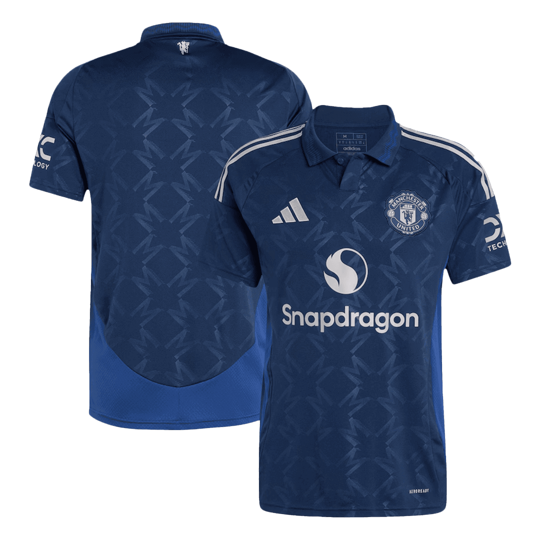 Men's Manchester United Away Soccer Jersey 2024/25-The Jerseys Shop