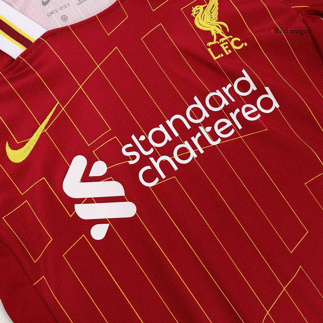 Kid's Liverpool Home Jerseys Kit(Jersey+Shorts) 2024/25-The Jerseys Shop