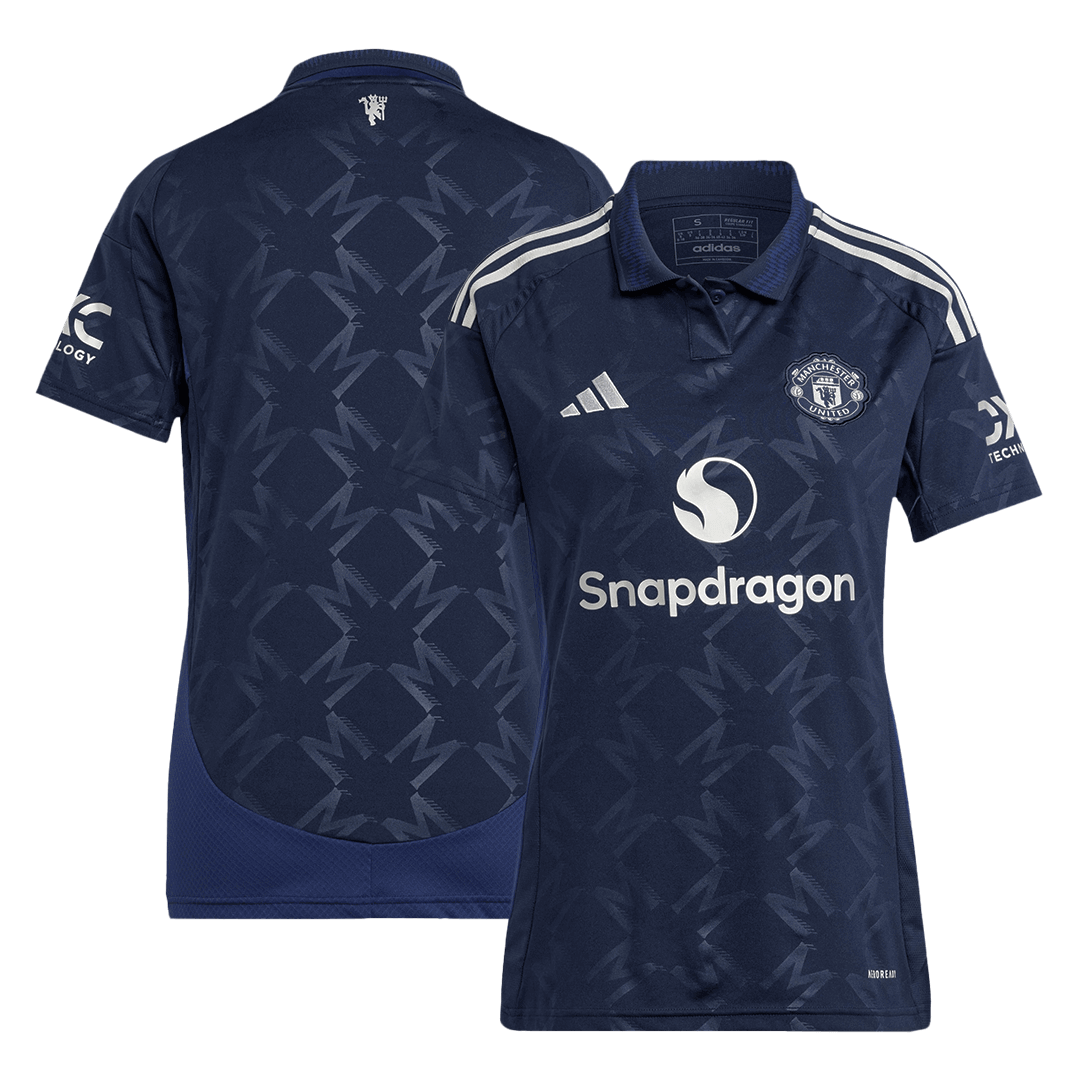 Women's Manchester United Away Soccer Jersey 2024/25-The Jerseys Shop