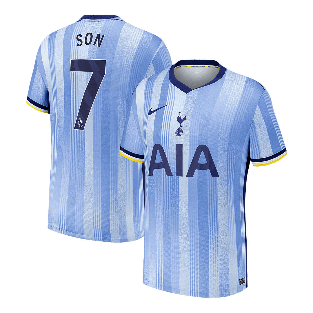 Men's Tottenham Hotspur SON #7 Away Soccer Jersey 2024/25-The Jerseys Shop