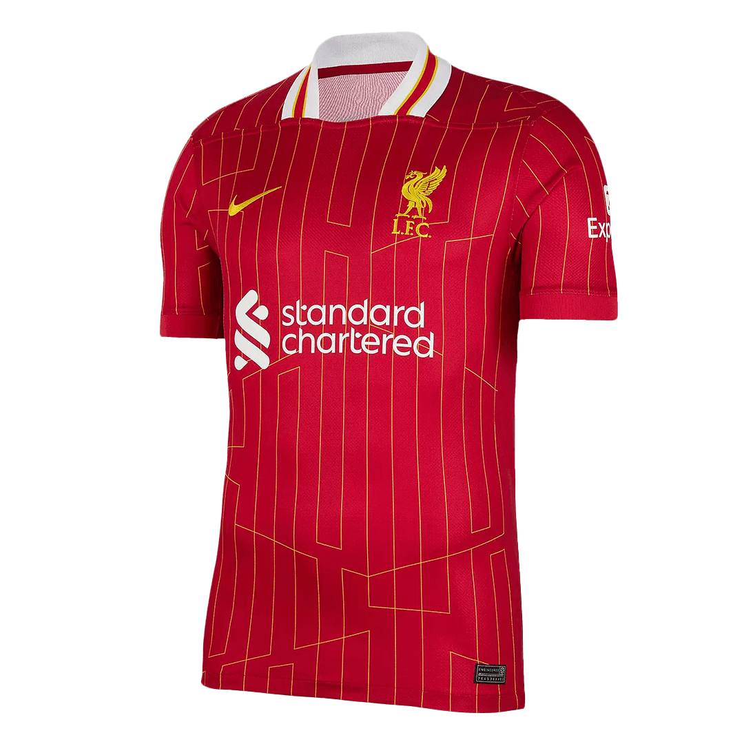[Super Quality] Men's Liverpool CHIESA #14 Home Soccer Jersey 2024/25 UCL-The Jerseys Shop