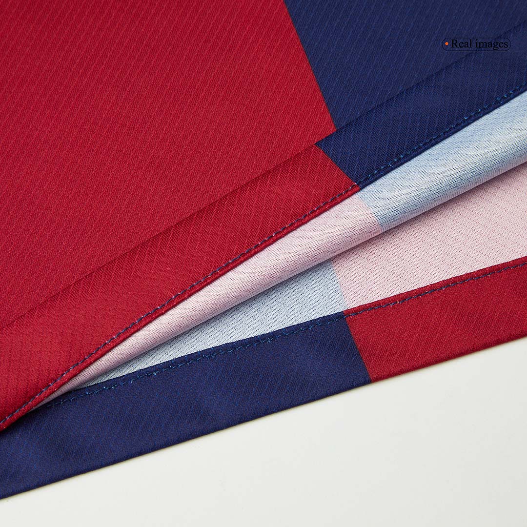 [Super Quality] Men's Barcelona Home Soccer Jersey 2024/25 - Spotify Logo Without Text-The Jerseys Shop