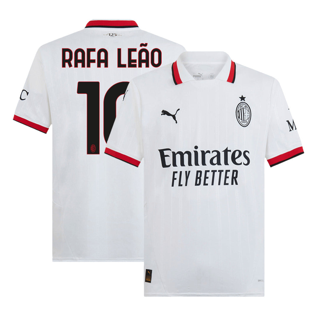 [Super Quality] Men's AC Milan RAFA LEÃO #10 Away Soccer Jersey 2024/25-The Jerseys Shop