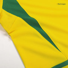 Brazil CAFU #2 Home Retro Soccer Jersey 2002/03-The Jerseys Shop