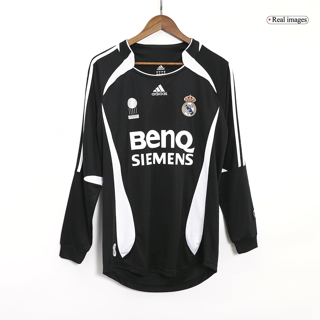 RAÚL #7 Classic Real Madrid Away Long Sleeve Jersey 2006/07-The Jerseys Shop